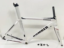 Bomber Carbonio Carbon Road Bike Frame Set White
