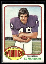 1976 Topps Ed Marinaro Minnesota Vikings #419