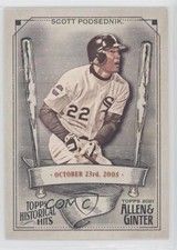 2021 Topps Allen & Ginter's Historical Hits Scott Podsednik #HH-28 x0y