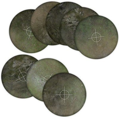 Fantasy Neopren Objektiv Vorlagen 6'' Durchmesser - Mantic Games - Brandneu
