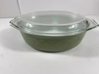 Vintage Collectible Golden Scroll 2.5 Qt Casserole Dish With Lid #045
