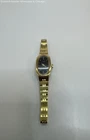 Vintage Timex Analog Red Dial Gold Tone 17 Jewels Women's Wrist Watch 25.7g