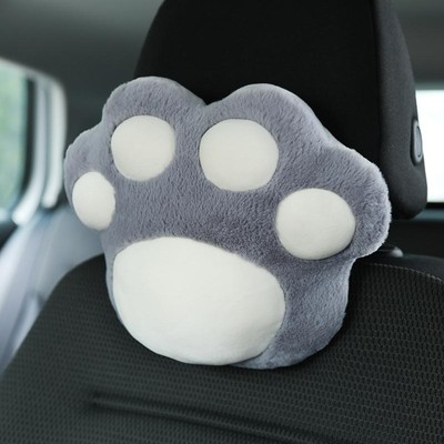 Cuscino Bracciolo Auto Universale In Peluche – Morbido, Antiscivolo, Interni Auto, Colore Rosso - 2
