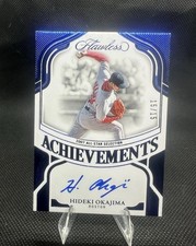 2025 Flawless Hideki Okajima Auto 15/15 ACHIEVEMENTS sapphire Boston Red Sox 🔥
