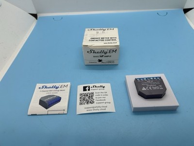 Robotics Allterco Shelly EM Energy Meter