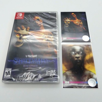 Shadow Man Remastered Nintendo Switch Limited Run Games LRG#142 Neu NEW Cards