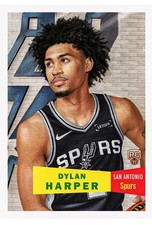Dylan Harper 2025-26 Topps Living Set Basketball Card #13 San Antonio Spurs RC