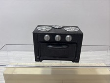 Calico Critters Sylvanian Families Kitchen Replacement Black Stove Top Oven