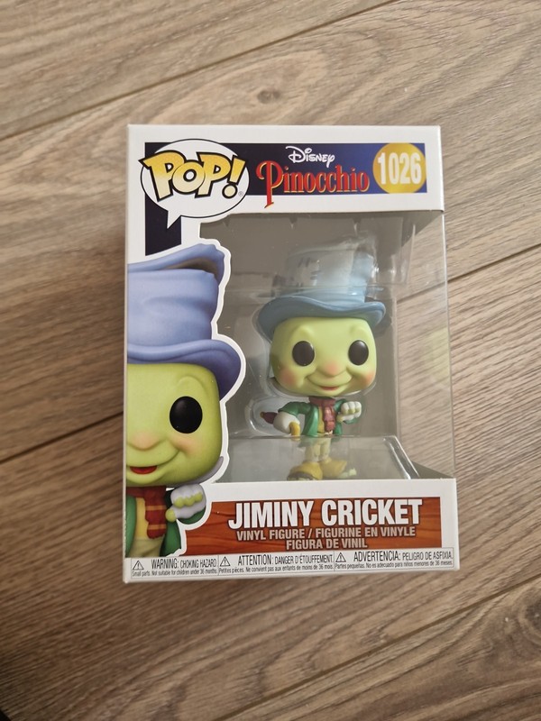 Jiminy Cricket 1026 Funko Pop! Vinyl - DISNEY - Pinocchio