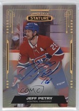 2021-22 Upper Deck Stature Auto Jeff Petry #81 Auto s3g