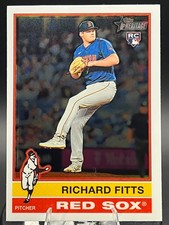 2025 Topps Heritage High Number SP RICHARD FITTS #471 Chrome (RC) Red Sox