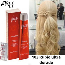 Tinte Vitality's 103 Rubio ultra dorado colores para cabellos 100 ml