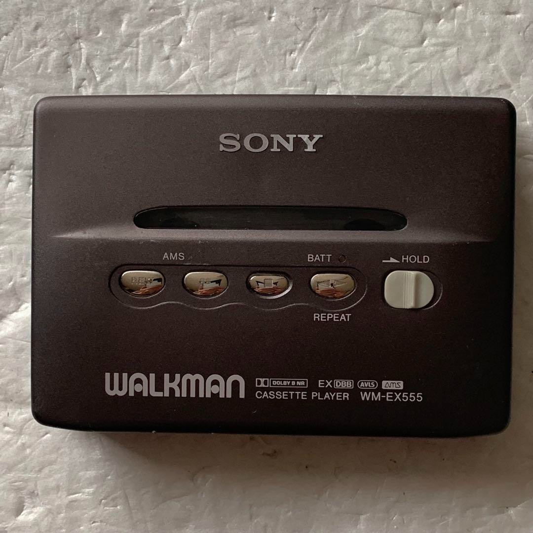 Vintage Sony Walkman WM-EX555 Portable Auto Reverse Cassette Player