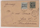 British P.O. Tangier 1901 Wrapper to Germany                             (p1822)