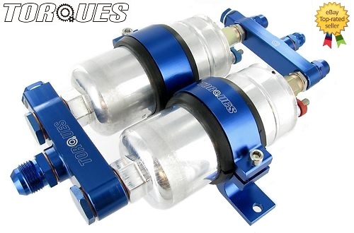 Twin Bosch 044 Fuel Pump Billet 