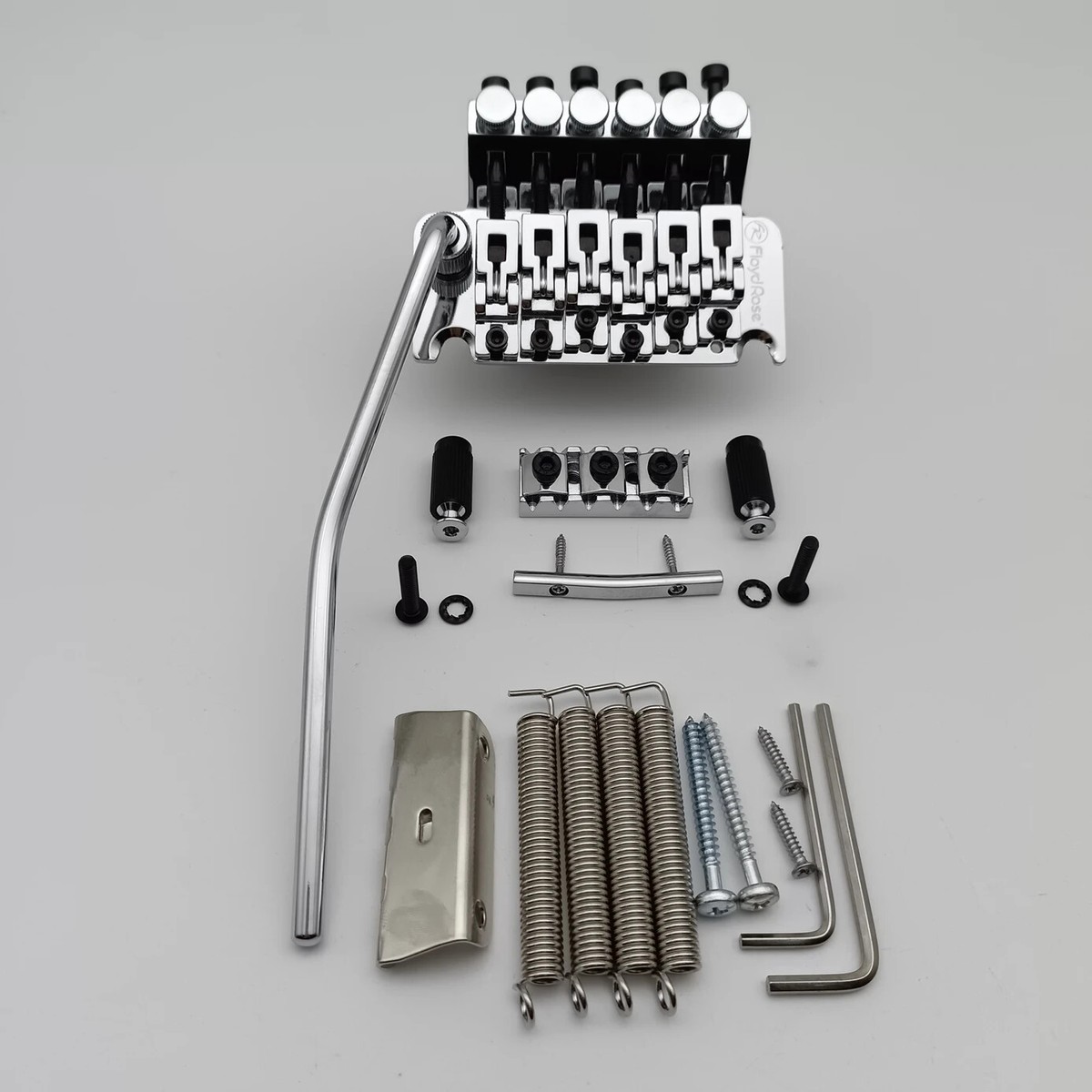 Floyd Rose Tremolo Double Locking System Bridge Length Chrome 34mm
