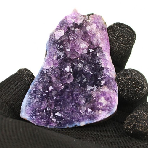100g Natural Deep Amethyst Geode Quartz Cluster Crystal Matrix Minerals Specimen - Picture 9 of 9