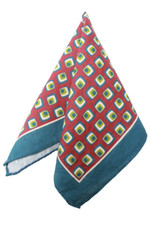 SUITSUPPLY Handkerchief Men's 33 X 33 CM Patterned Formal Pocket Square