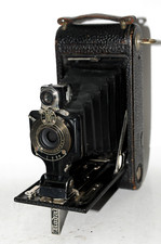Kodak Jr No 1A Autographic Folding Pocket Bellows Camera DAMAGED BELLOWS