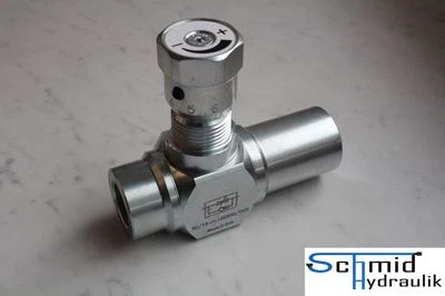 SCHMID HYDRAULIK Drosselrückschlagventil Hydraulik Ventil Drossel "einseitig" G3/8" 30l/min