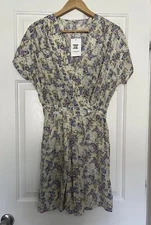 FRNCH Paris Floral Dress Size Small NWT Cottagecore Pockets