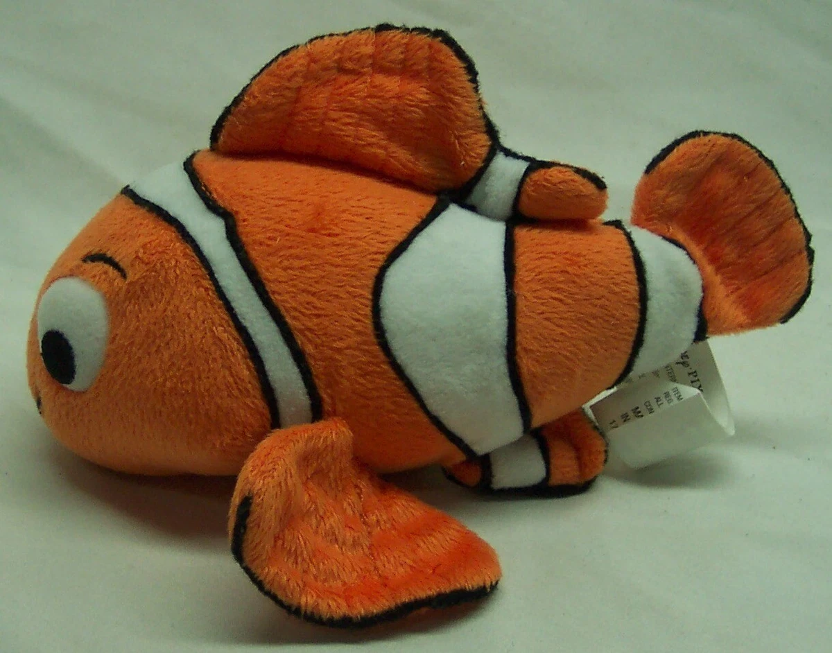 Peluches de poisson à collectionner, Walt Disney Pixar TROUVER NEMO grande  peluche de poisson clown, bonnet de jouets en peluche vintage -  France