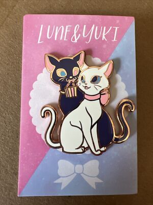 Prince Lune and Yuki The Cat Returns Fantasy Pin Enamel Pin Fan Made