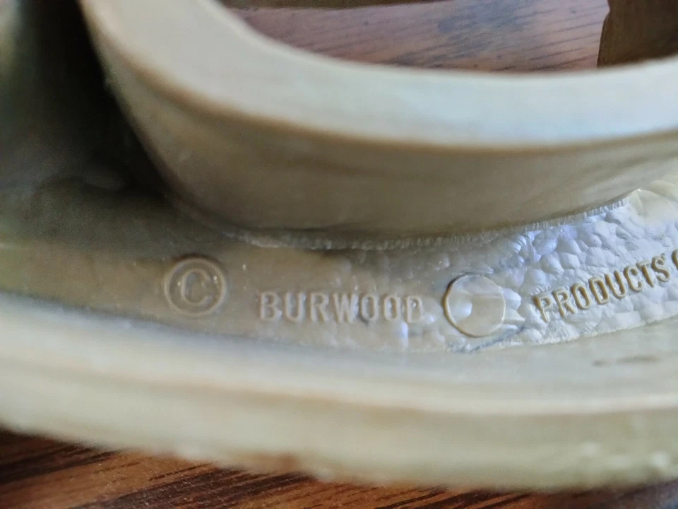 Placa colgante de pared de caballo mecedor de madera vintage decoración guardería Foto 4 de 4