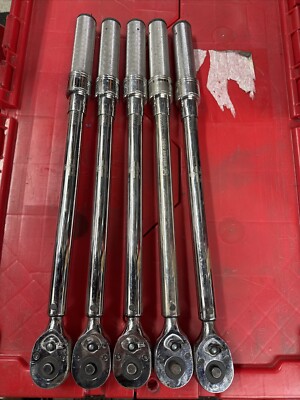 Wright Tool #4477 30-150ft lb 1/2'' Micrometer Micro-Adjustable Torque Wrench