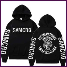 Sons of Anarchy SAMCRO Graphic Hoodie Man Streetwear Autumn Men Womnen High