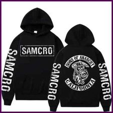 Sons of Anarchy SAMCRO Graphic Hoodie Man Streetwear Autumn Men Womnen High