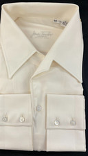 Jack Taylor Beverly Hills White Long Sleeve Men's Dress Shirt Medium NWT