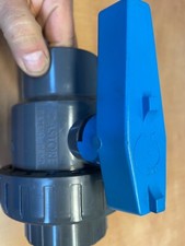 PVC valve Astore D50 1"1/2 DN40 PN16 Valve Free UK Delivery