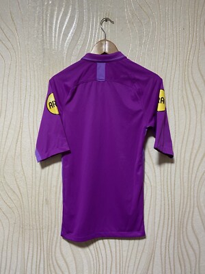 KNVB REFEREE FOOTBALL SHIRT SOCCER JERSEY NIKE AA0735-551 sz XS