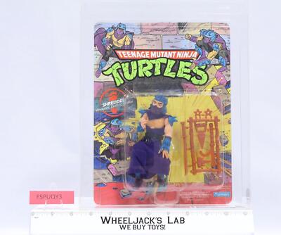 Shredder CAS GRADED 85 85/85/80 10-Back TMNT 1988 Playmates Toys