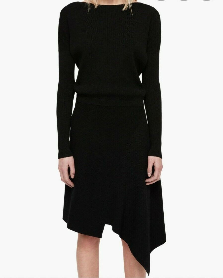 AllSaints Suke Dress, Black, S