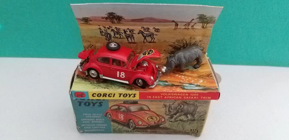 Corgi toys (no Politoys, Dinky, Tekno) VW safari - Immagine 3 di 4