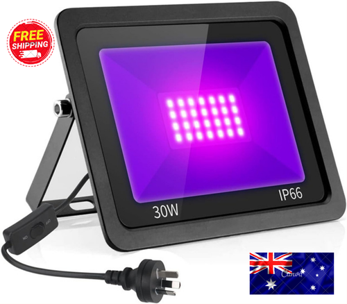 CREATESTAR UV Black Light Spotlight 100W, LED Lamp IP65 Waterdichte Overstromer Met Plug, Schijnwerpers Voor Glow Party, Disco, Blacklight Party, Halloween (100W(1PACK CREATESTAR UV Black Light Spotlight 100W, LED Lamp IP65 Waterdichte Overstromer Met Plug, Schijnwerpers Voor Glow Party, Disco, Blacklight Party, Halloween (100W(1PACK