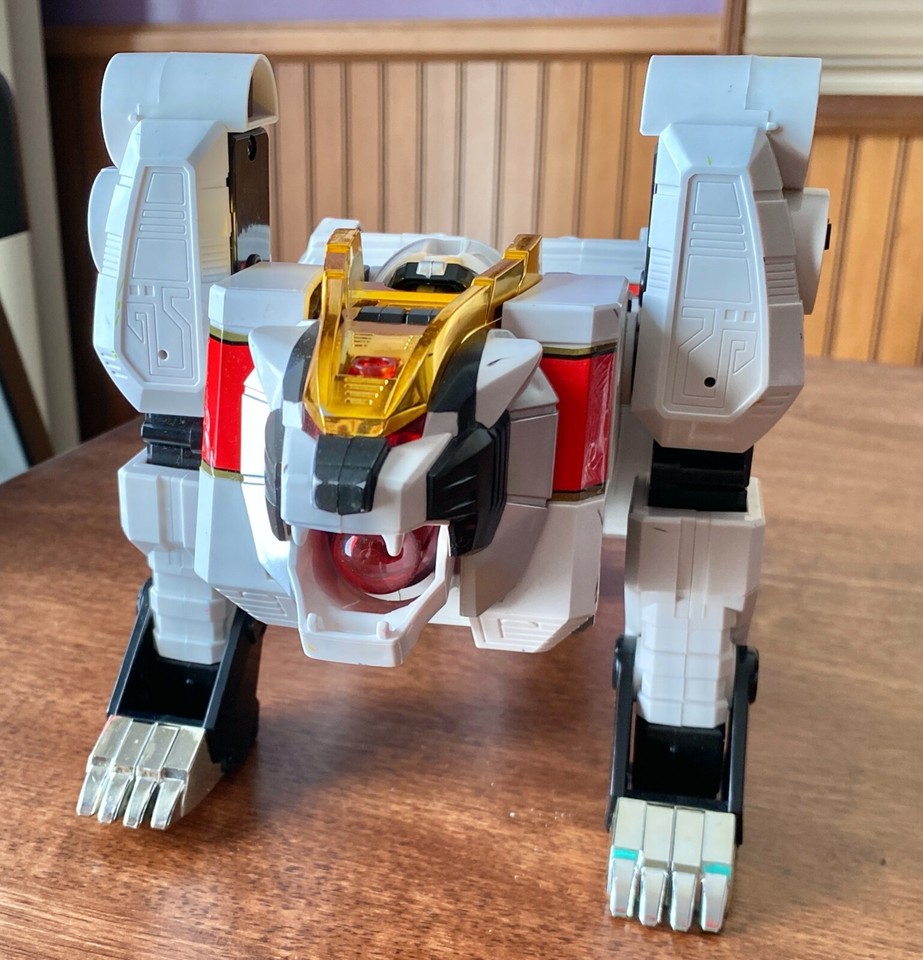 1994 Power Rangers White Tiger Zord Vintage as is | #455733806