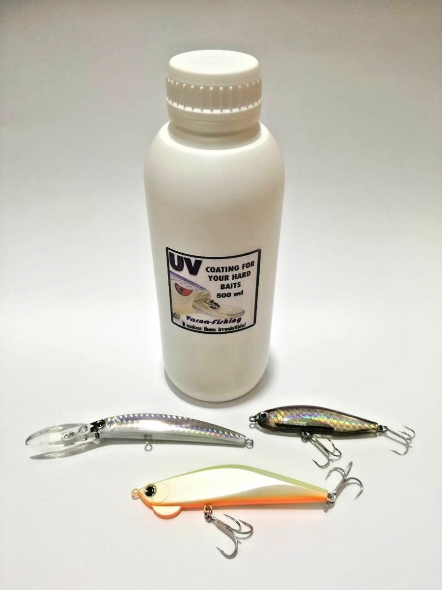 Hard Lure UV Clear Coat Dip Fast Drying, 1 pint / 500 ml