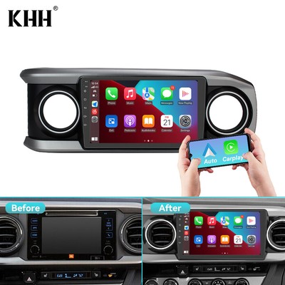 Apple CarPlay Android 13 Car Radio Stereo GPS 64G For Toyota Tacoma 2016-2021
