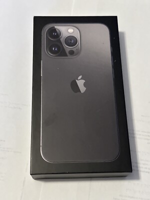 Iphone 13 Pro Box Only (Black)