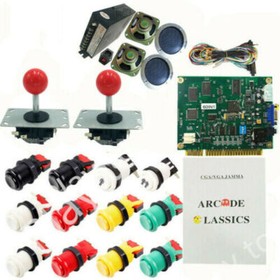 2 players Arcade game kit 60 in 1 DIY Classical JAMMA  kit Complete fittings