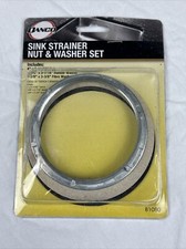 Danco Replacement Sink Strainer Nut and Washer Set - 81080 - NEW