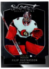 2021-22 O-Pee-Chee Platinum Sweet Selections #SS-10 Filip Gustavsson Senators