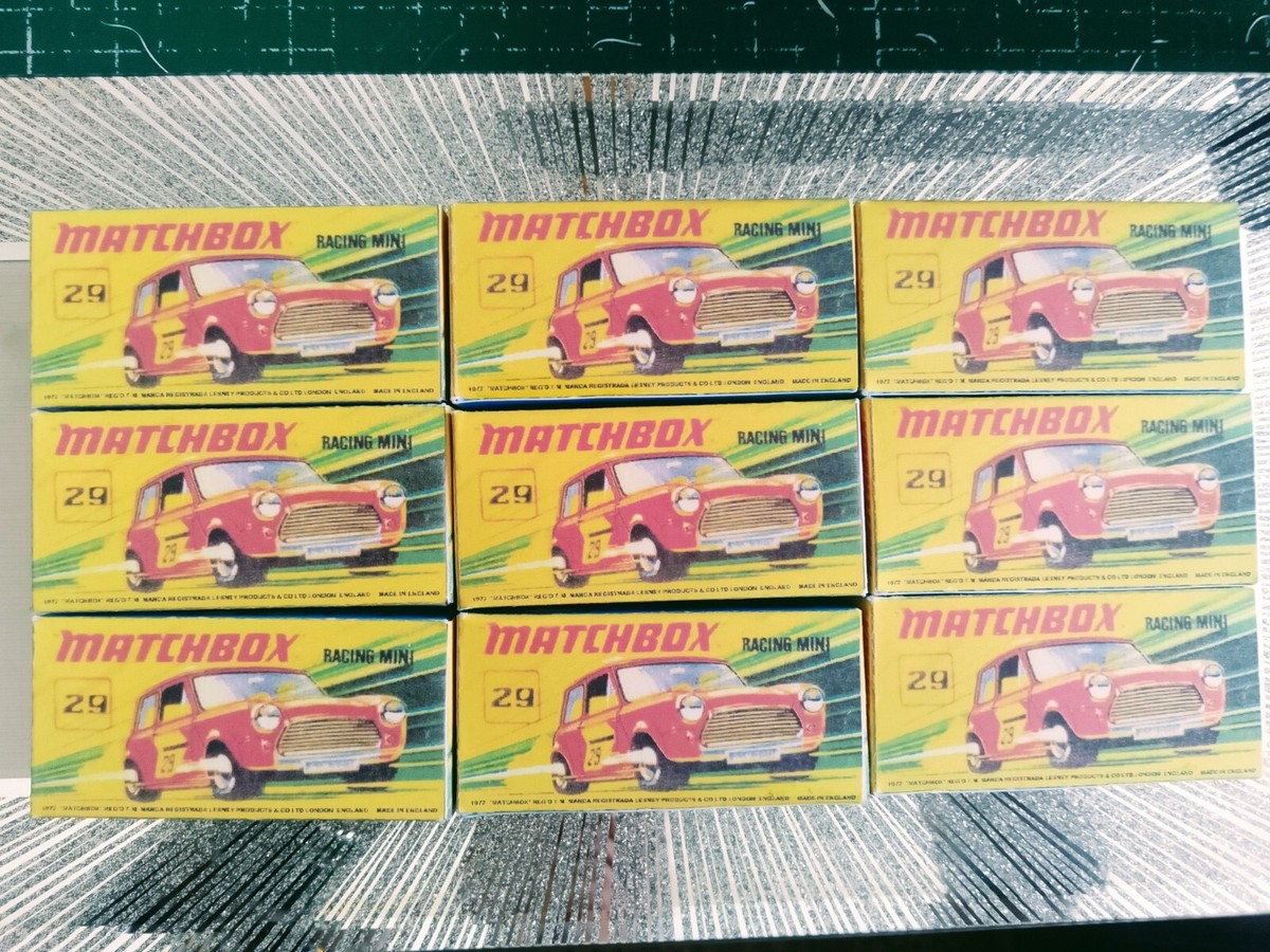 MATCHBOX SUPERFAST AUTO CAR-RACING MINI 29-SCATOLA/BOX-MADE IN ENGLAND-ANNO 1972 - Foto 4
