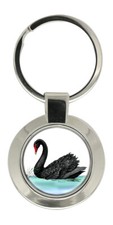 Schwarzer Schwan Schlüsselanhänger