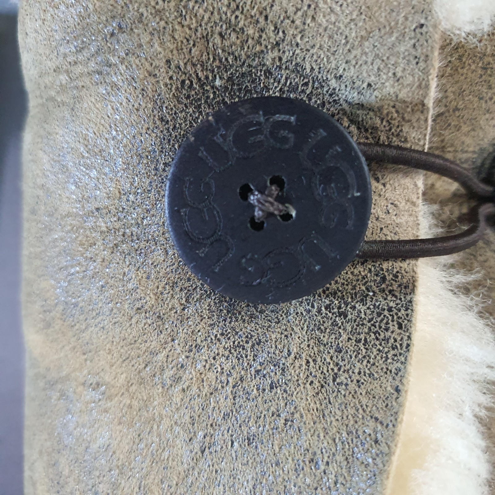 UGG Boots Bomber Brown Bailey Button Sheepskin An… - image 4