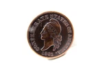 1861 CIVIL WAR COIN CONFEDERATE STATES OF AMERICA  1 CENT  RESTRIKE