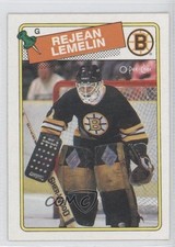 1988-89 O-Pee-Chee Reggie Lemelin #186 0a1